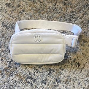 Lululemon White Belt Bag
